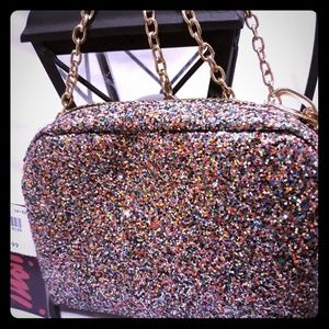 Multicolor metallic Fiomi crossbody purse